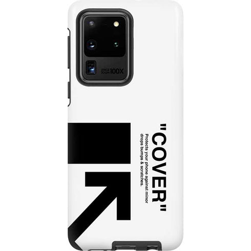 Black and White Arrows Galaxy S20 Ultra 5G Pro Case