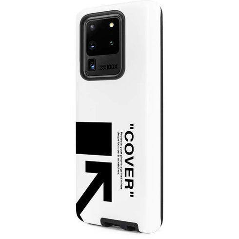 Black and White Arrows Galaxy S20 Ultra 5G Pro Case