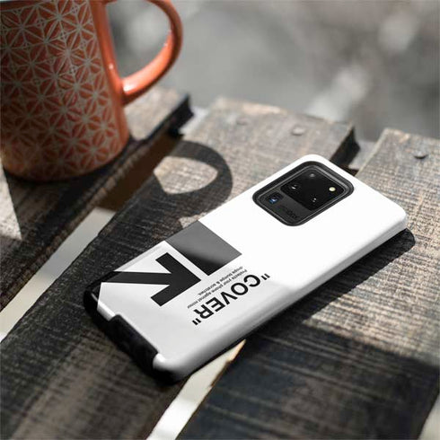 Black and White Arrows Galaxy S20 Ultra 5G Pro Case