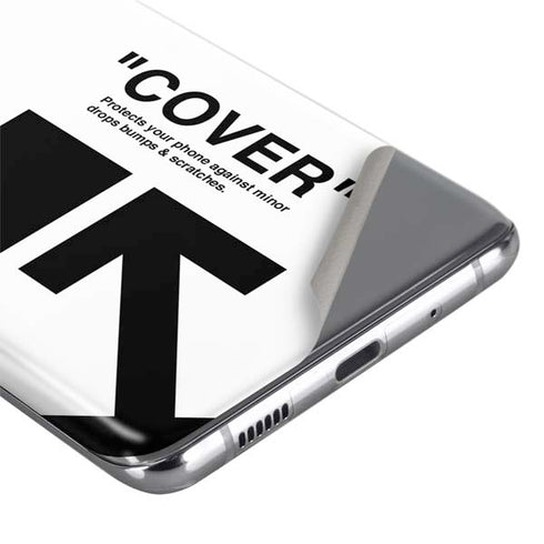 Black and White Arrows Galaxy S20 Ultra 5G Skin