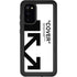 Black and White Arrows Galaxy S20 Waterproof Case