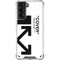 Black and White Arrows Galaxy S21 5G Clear Case