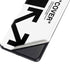 Black and White Arrows Galaxy S21 5G Skin