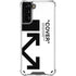 Black and White Arrows Galaxy S21 Plus 5G Clear Case