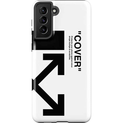 Black and White Arrows Galaxy S21 Plus 5G Pro Case