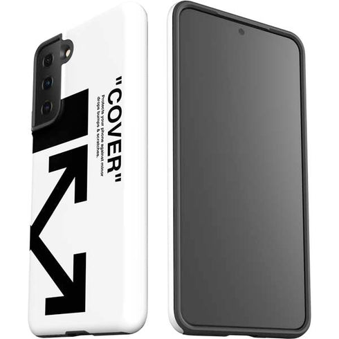 Black and White Arrows Galaxy S21 Plus 5G Pro Case