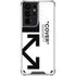 Black and White Arrows Galaxy S21 Ultra 5G Clear Case