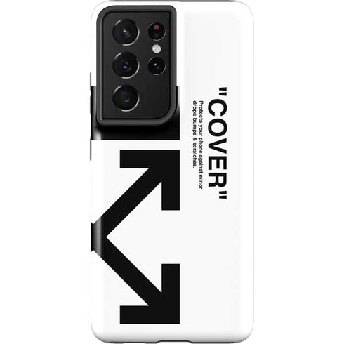 Black and White Arrows Galaxy S21 Ultra 5G Pro Case