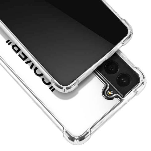 Black and White Arrows Galaxy S22 Plus Clear Case