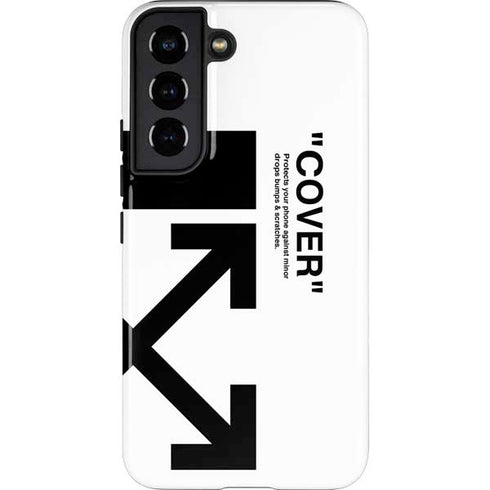 Black and White Arrows Galaxy S22 Pro Case