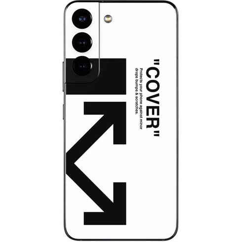 Black and White Arrows Galaxy S22 Skin