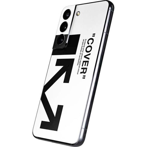 Black and White Arrows Galaxy S22 Skin