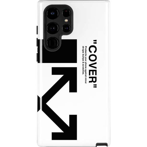Black and White Arrows Galaxy S22 Ultra Pro Case