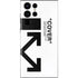 Black and White Arrows Galaxy S22 Ultra Skin