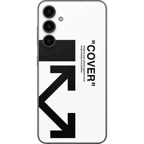 Black and White Arrows Galaxy S23 FE Skin