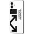 Black and White Arrows Galaxy S23 FE Skin