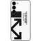 Black and White Arrows Galaxy S23 Plus Skin