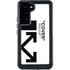 Black and White Arrows Galaxy S23 Plus Waterproof Case