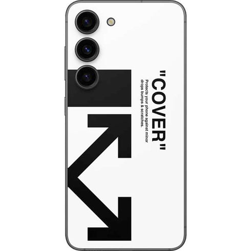 Black and White Arrows Galaxy S23 Skin