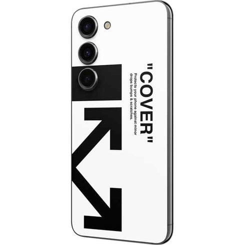 Black and White Arrows Galaxy S23 Skin