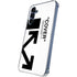Black and White Arrows Galaxy S24 Clear Case