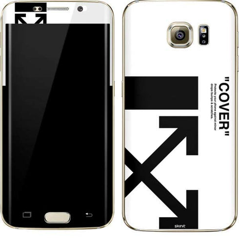 Black and White Arrows Galaxy S7 Edge Skin