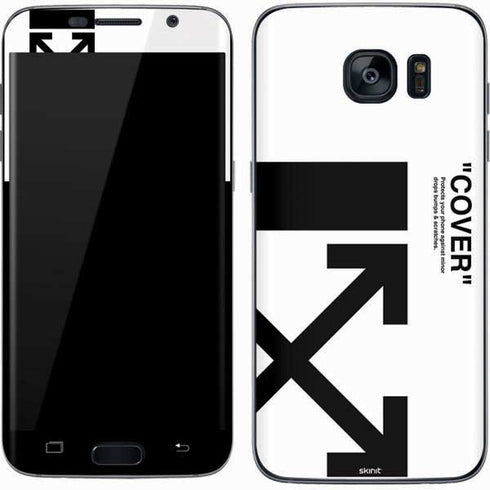 Black and White Arrows Galaxy S7 Skin