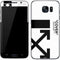 Black and White Arrows Galaxy S7 Skin