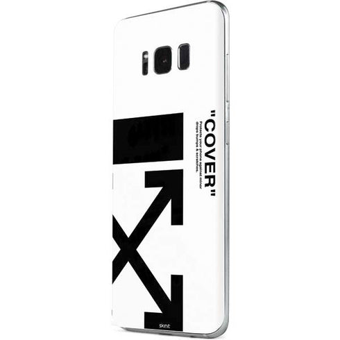 Black and White Arrows Galaxy S8 Plus Skin