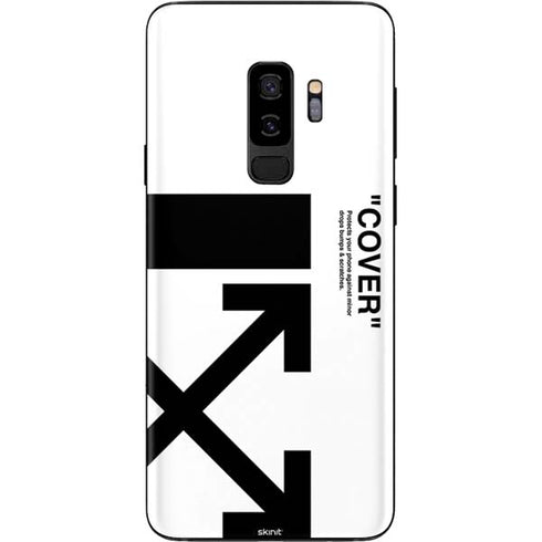 Black and White Arrows Galaxy S9 Plus Skin