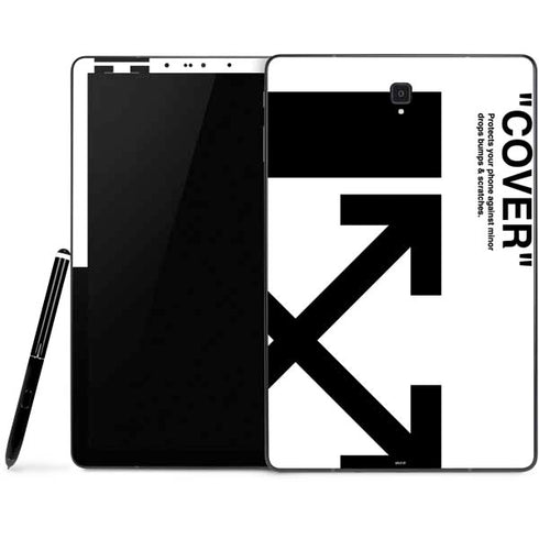 Black and White Arrows Samsung Galaxy Tab Skin