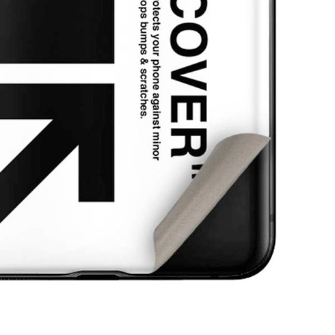 Black and White Arrows Galaxy Z Flip Skin