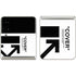 Black and White Arrows Galaxy Z Flip3 5G Skin