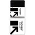 Black and White Arrows Galaxy Z Flip3 5G Skin