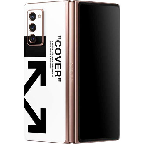 Black and White Arrows Galaxy Z Fold2 5G Skin