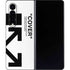 Black and White Arrows Galaxy Z Fold4 5G Skin