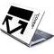 Black and White Arrows Generic Laptop Skin