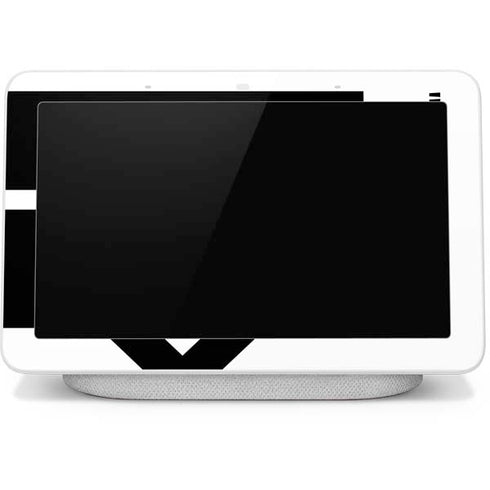 Black and White Arrows Google Home Hub Skin