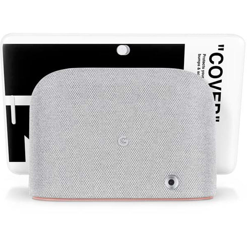 Black and White Arrows Google Home Hub Skin