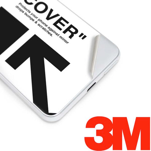 Black and White Arrows Google Pixel 3 Skin