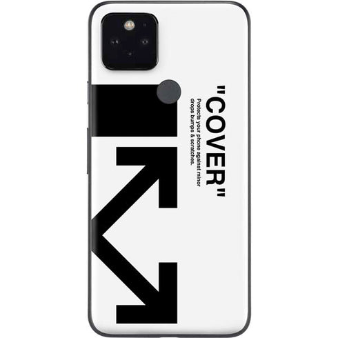 Black and White Arrows Google Pixel 5 Skin