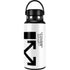 Black and White Arrows Hydro Flask 32oz Wide Mouth Skin