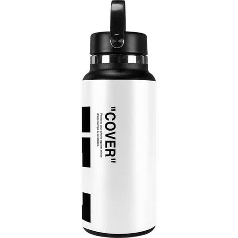 Black and White Arrows Hydro Flask 32oz Wide Mouth Skin