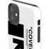 Black and White Arrows iPhone 11 Impact Case