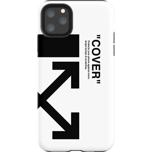 Black and White Arrows iPhone 11 Pro Max Impact Case