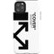 Black and White Arrows iPhone 11 Pro Max Impact Case