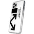Black and White Arrows iPhone 11 Pro Clear Case