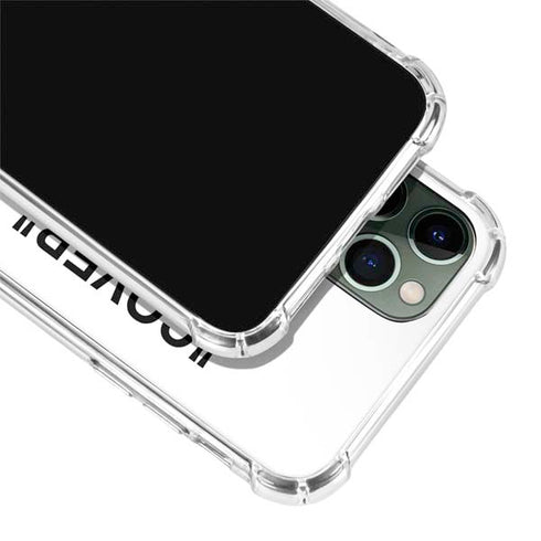 Black and White Arrows iPhone 11 Pro Max Clear Case