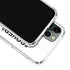 Black and White Arrows iPhone 11 Pro Max Clear Case