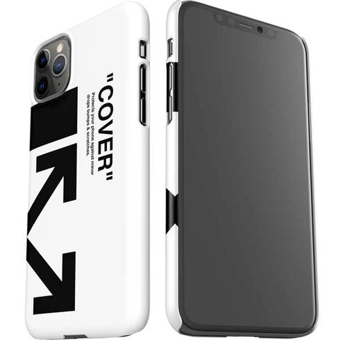 Black and White Arrows iPhone 11 Pro Max Lite Case